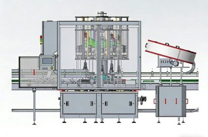 Rotary Type Filling Machine For Liquid/Paste