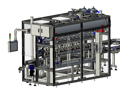 Rotary Type Filling Machine For Liquid/Paste
