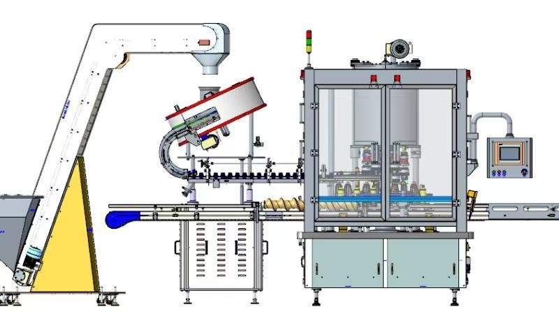 Rotary Type Filling Machine For Liquid/Paste