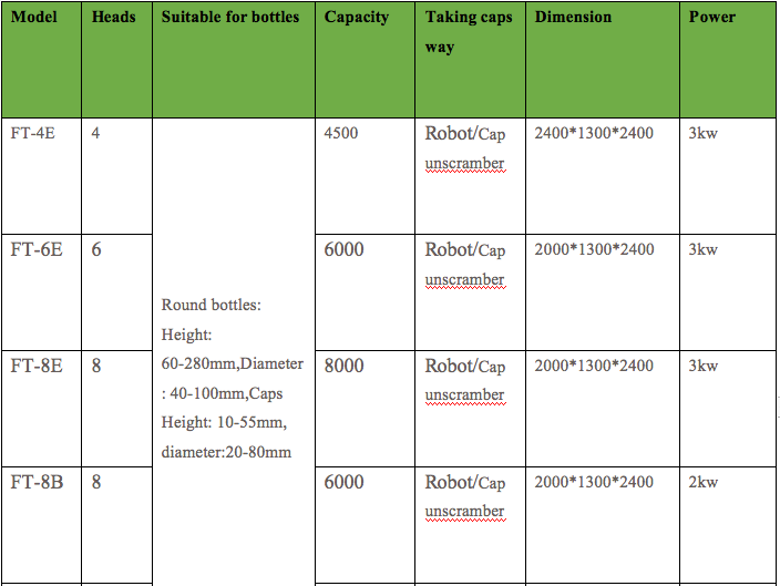 Linear Type Filling Machine