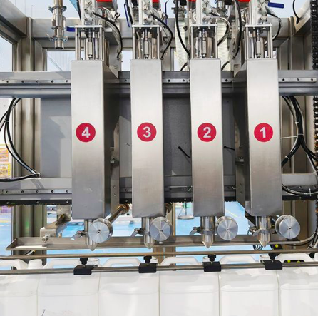 Rotary Type Filling Machine For Liquid/Paste